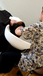 米子美容室Ring/眠りを誘うシャンプー！