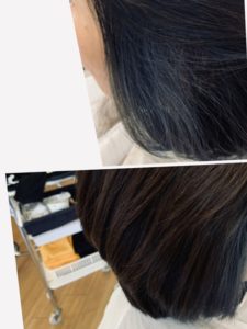 平野区喜連東美容室ミロワール　コロナ対策と白髪を個性的に^ – ^