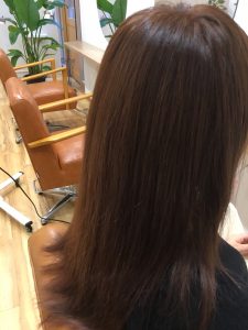 米子美容室Ring/  夏に楽しんだカラーを秋色にチェンジ！！！