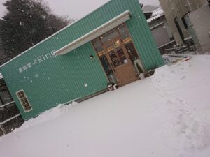 米子美容室Ring/大雪の中！