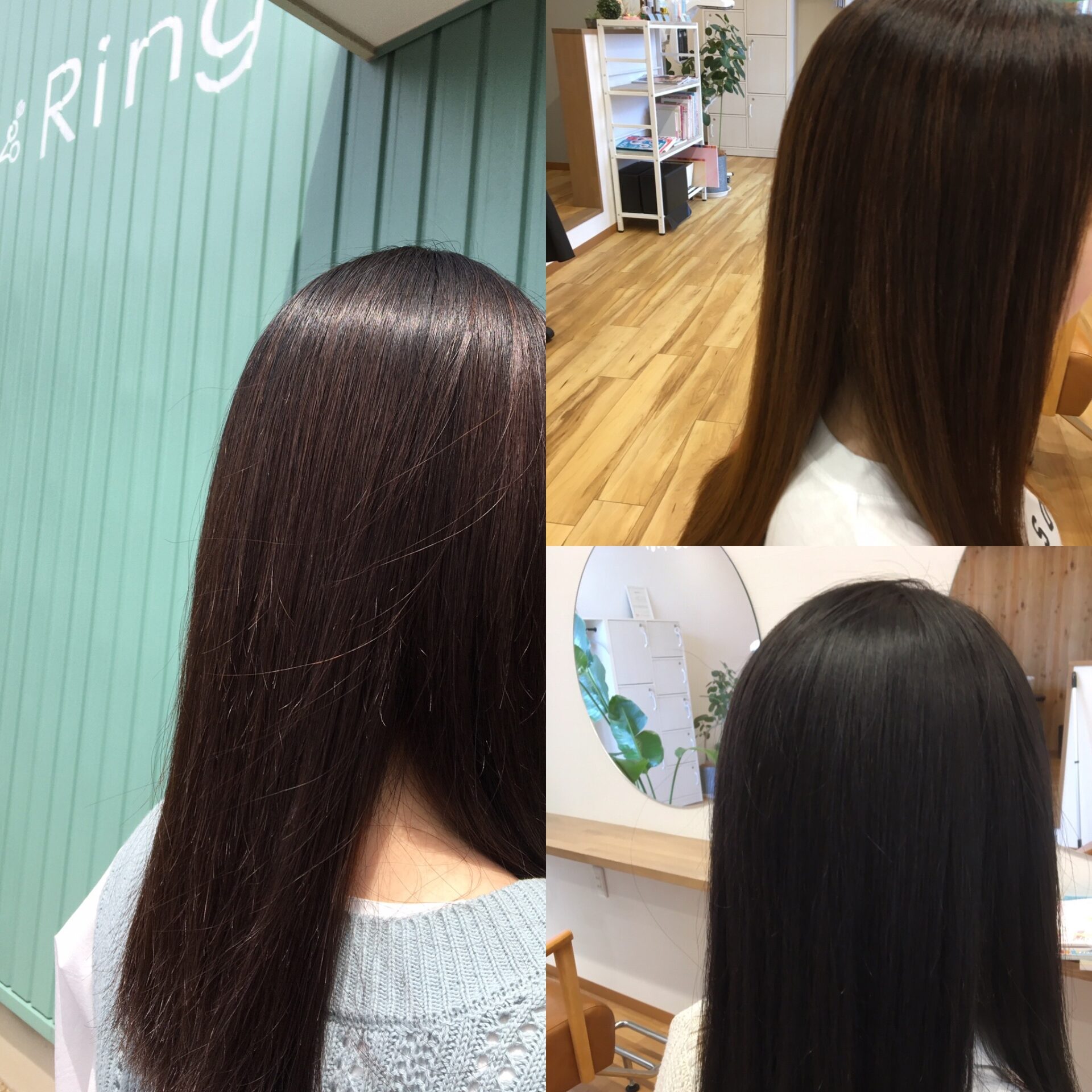 米子美容室R ing/やっぱり縮毛矯正人気です♪