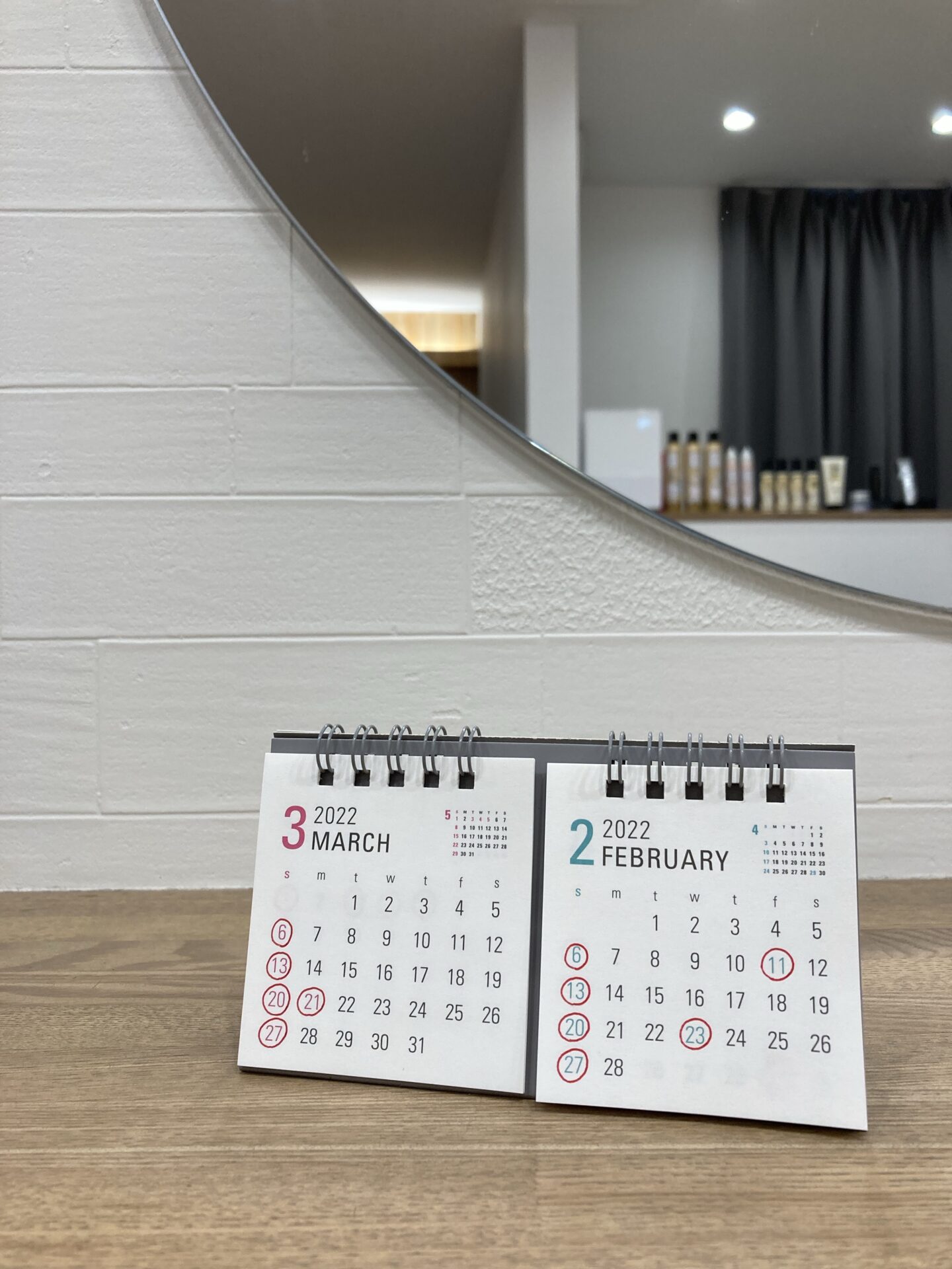 米子美容室R ing今日から3月🌸